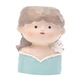 thumbnail image 3 of Maceta para niña, bonita escultura decorativa, regalo novedoso para decoración del hogar Chica pulpo, 3 of 9