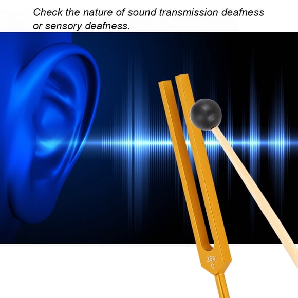 Diapasón Práctico Y Resistente, Terapia De Vibración Sonora, Para Enseñanza De Experimentos De Física