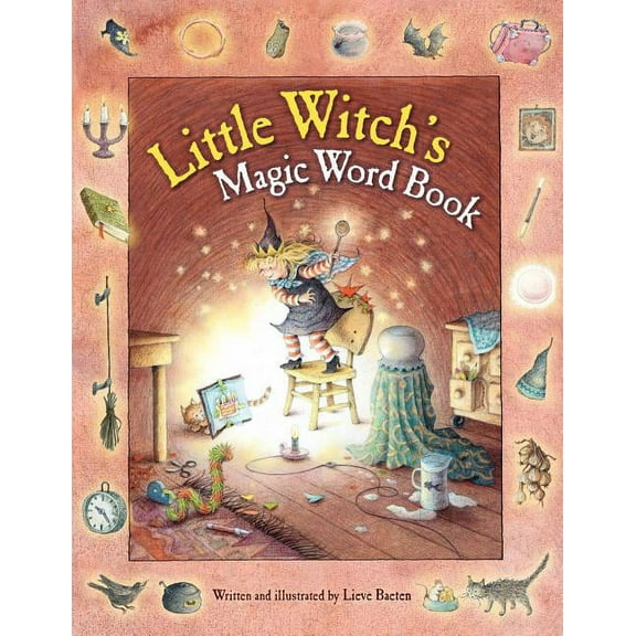 Little Witch's Magic Word Book (Board book)