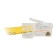 thumbnail image 3 of C2G Cat5e Non-Booted Unshielded (UTP) Network Patch Cable - patch cable - 2 ft - yellow, 3 of 5