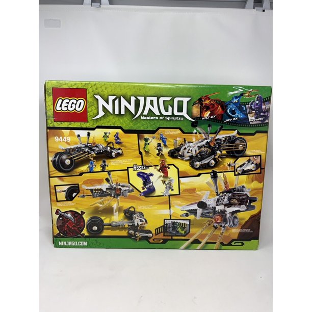LEGO 9449 Ninjago Ultra Sonic Raider New Factory Sealed 622 pcs