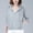 Gray, variant on Naittoop Women's Sun Protection Jacket UPF 50 Lightweight Long Sleeve UV Shirt Summer SPF Hoodie for Outdoor Fishing Hiking