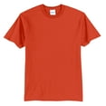 thumbnail image 5 of Mens Core Blend Cotton/Polyester Tee Shirt Orange 4XL, 5 of 6
