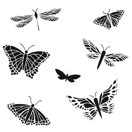 UPC: 0842254008605 | The Crafter s Workshop Stencil  6  x 6   Mariposas