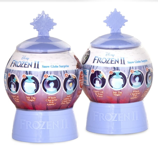 2 – Snow Globe Surprise – 2 Pack Bundle - Magical Snow Globe and Secret Reveal Collectible Characters – Exclusive - Walmart.com