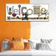 thumbnail image 4 of Cuadros Decorativos Tarjeta de bienvenida Punto de cruz 14CT Bordado estampado Hilo de algodón DIY (C097) Tmvgtek embutido en tela, 4 of 9