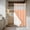 Multicolor, variant on Peach Fuzz No Hook Shower Curtain Waterproof, Bathroom Curtains with Snap in Liners and See Through Top Window, Modern Pure Peach Fuzz Hotel Style Bathtub Curtains Shower 36"Wx72"L
