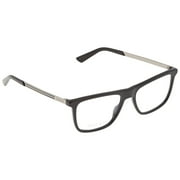 Gucci Transparent Square Men's Eyeglasses GG0691O-001 54
