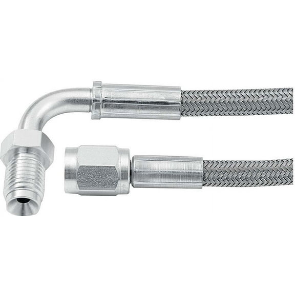 36in #3 Line -3 Str/90 Deg 3/8-24 Inv Flr