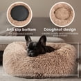 thumbnail image 3 of Cama para mascotas Hoewina Calming Donut para perro y gato, 50 cm (camel), 3 of 7