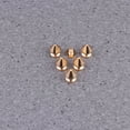 thumbnail image 4 of LEORX Metal Rivets 20Pcs Golden Shaped For Diy Craft Metal Rivet In Punk Style Design, 4 of 8