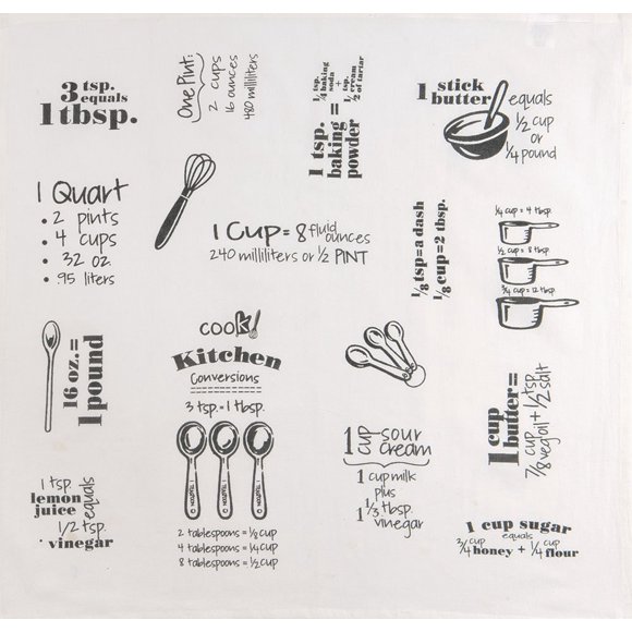 Toalla Kay Dee Dee Designs Cook's Kitchen Conversions Graphite
