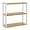 Natural + Cloud White, variant on Bamboo Bathroom Shelf, 3-Tier Adjustable Plants Rack, Wall-Mounted or Stand, in the Living Room, Balcony, Kitchen, 5.9 x 23.6 x 21.3 Inches, Natural UBCB13Y