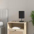 thumbnail image 2 of Sailstar Lámpara de mesa para dormitorio Lámpara de noche táctil regulable de 3 vías Lámpara pequeña con 2 USB y salida Lámparas de mesita de noche negras para mesa auxiliar Sala de estar Escritorio B, 2 of 9