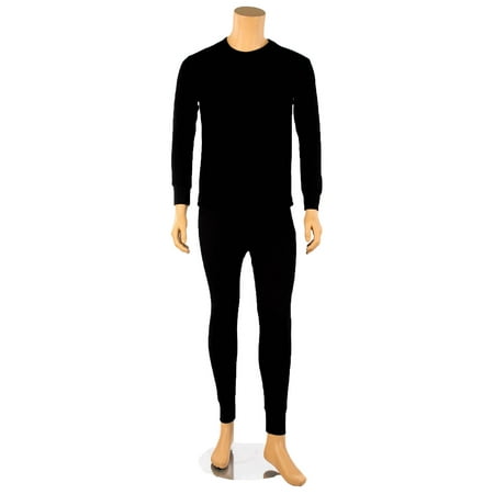 Men's 2pc 100% Cotton Thermal Underwear Set Long Johns - Walmart.com