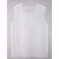 thumbnail image 2 of Men See Through Fishnet Tank Top Vest Breathable Gym Mesh T-Shirt Party Clubwear, 2 of 10