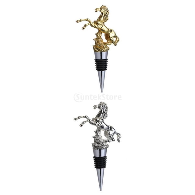 Tapón de botella de vino,Tapón de botella de animal Bar de bodas,Tapón giratorio de almacenamiento de prueba de ,Tapón de botella de ccesorios Macarena Tapón de botella de vino