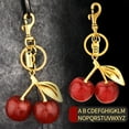 thumbnail image 6 of Cherry Keychain Bag Purse Charms For Handbags Cherry Accessories Mothers Day Birthday Ideas,2025 New Vuyungers 26 Letters Cherries Keychains Bags Pendants Accessories Car Keychains, 6 of 6