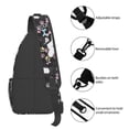thumbnail image 4 of Lsque Cute Poodle Dog Pattern Cross Chest Bag Diagonally – Premium Durable Front Chest Sling with Adjustable Padded Strap, High-Capacity Storage, 4 of 8