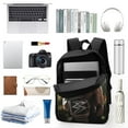 thumbnail image 3 of Seth Rollins Backpack, 17 Inch Laptop Backpack, Water-Resistant BookBag, Adjustable Shoulder Straps, Durable 600D Polyester, 3 of 9