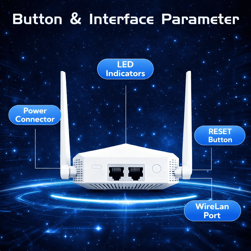 AC1200 Dual Band WiFi Range Extender - WiFi Booster with 4 External Antennas & MIMO Tech, 3 Modes (Repeater/AP/Router), Type-C Powered, Plug and Play Easy Setup for Home Office, White.
