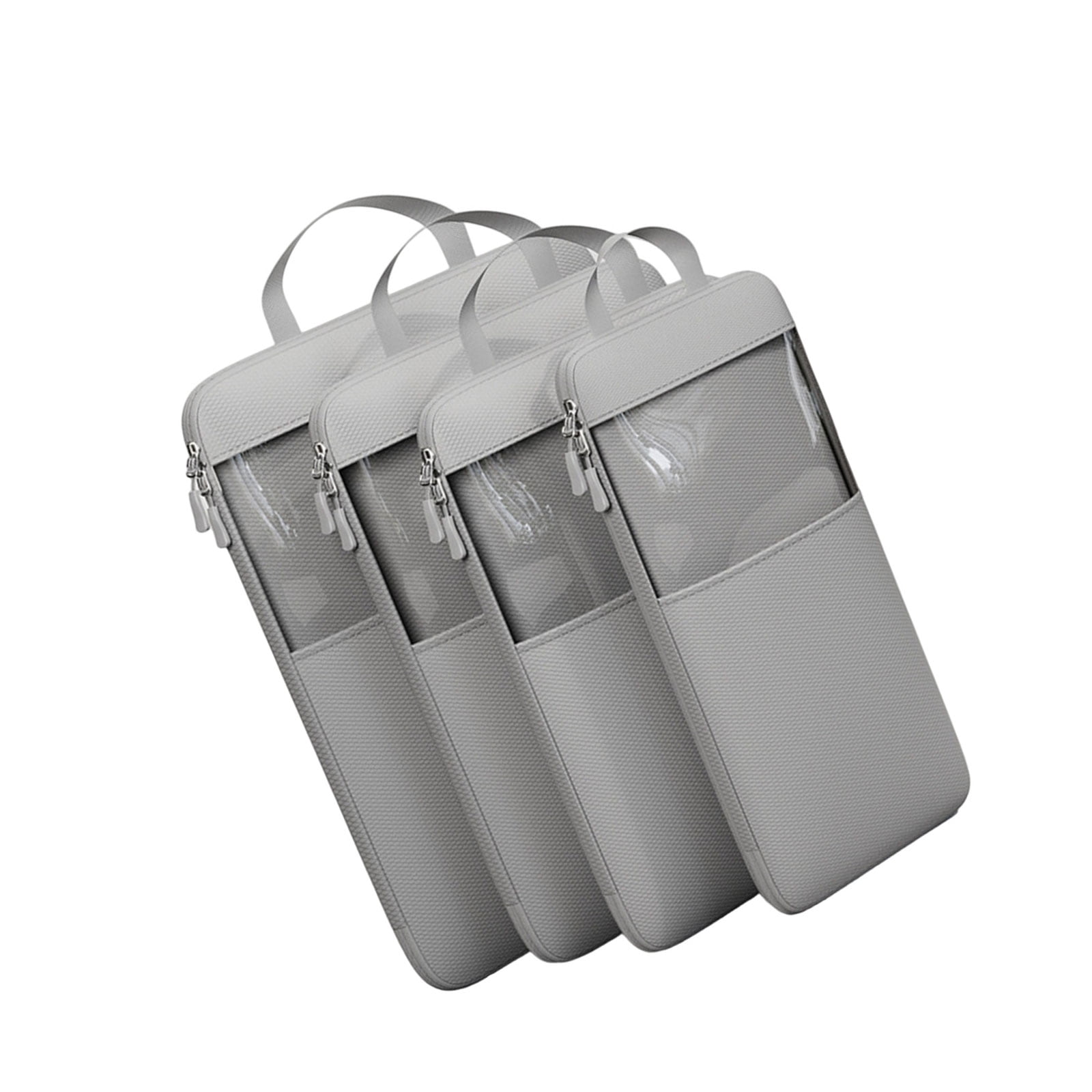 Versatile Travel Organizers Compression Packing Cubes for Easy Storage Multiple Size Clothing and Shoe Storage Bags