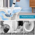 thumbnail image 6 of Toilet Plunger, Drain Clog remover, Plungers for Bathroom, Drain Snake, Air Drain Blaster with Real-Time, 6 of 10