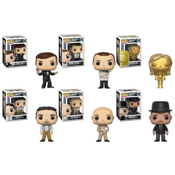 Funko POP! Movies - James Bond 007 Vinyl Figures - SET OF 6 - Walmart ...