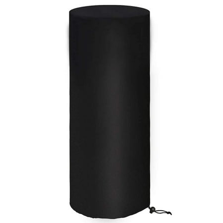 

Patio Heater Covers Waterproof Outdoor Heater Cover 210D Oxford Waterproof Windproof Protection Around 50X50X120 cm