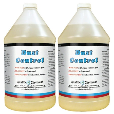 Dust Control Solution - 2 gallon case (Best Rated Carpet Cleaner Solution)