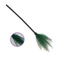 thumbnail image 4 of Escoba de , palo de escoba de , paja de plástico para Halloween, accesorios de escoba de , decoración para Halloween, favores Verde perfecl Escoba de bruja de Halloween, 4 of 8