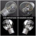 Tersarium 2PCS Oven Light E27 Heatresistant Appliance Replacement Bulb
