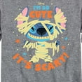 thumbnail image 3 of Lilo & Stitch - So Cute It's Scary - Toddler And Youth Long Sleeve Graphic T-Shirt, 3 of 5