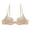 Beige, variant on Women's Essentials Deep U Multi-Way Push Up Convertible Low Cut Plunge Bra(Beige,32C)