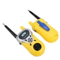 thumbnail image 4 of 2 walkie-talkies bidireccionales de largo alcance para niños, juguetes de simulación para niños, regalo (amarillo), 4 of 14