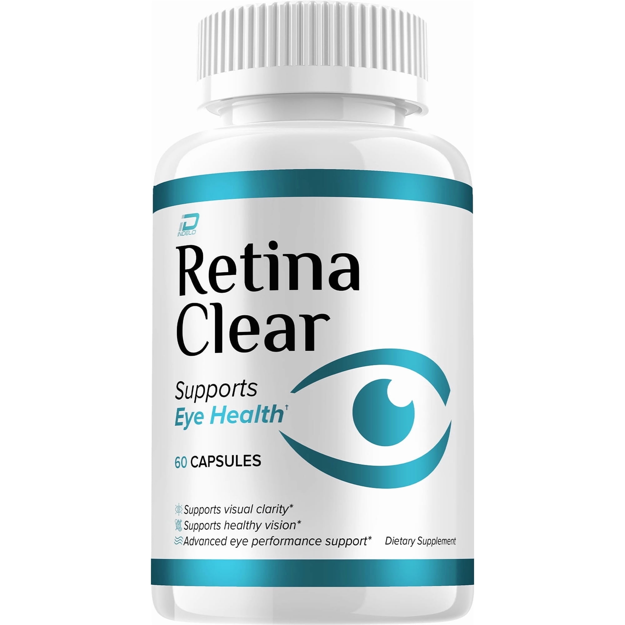 Retina Clear Eye Support Supplement – RetinaClear Capsules Eye Vitamins Healthy Vision,1 Pack, 60 Capsules