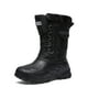 thumbnail image 3 of Botas de nieve para trabajo al aire libre de invierno para hombre, botas de pesca, botas de montar para exteriores cálidas e impermeables, botas de pesca de barril alto a prueba de frío, 3 of 6