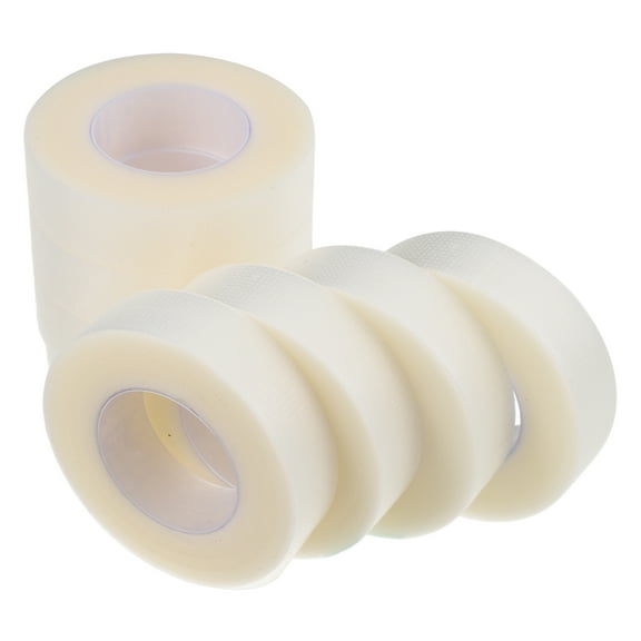 TEHAUX Transparent Hand Tearable Medical Repair Tape High Adhesion Breathable PE Material White 1.5 Inch x