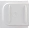 thumbnail image 1 of 12 in. Screen Door Slider, Flat, White, 1 of 1