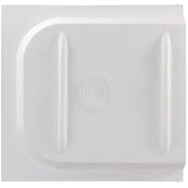 12 in. Screen Door Slider, Flat, White