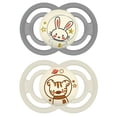 thumbnail image 4 of MAM Perfect Night Pacifiers, Glow in the Dark Pacifiers (2 pack), MAM Pacifiers 16 Plus Months, Best Pacifier for Breastfed Babies, Assorted, Baby Pacifier, 4 of 5