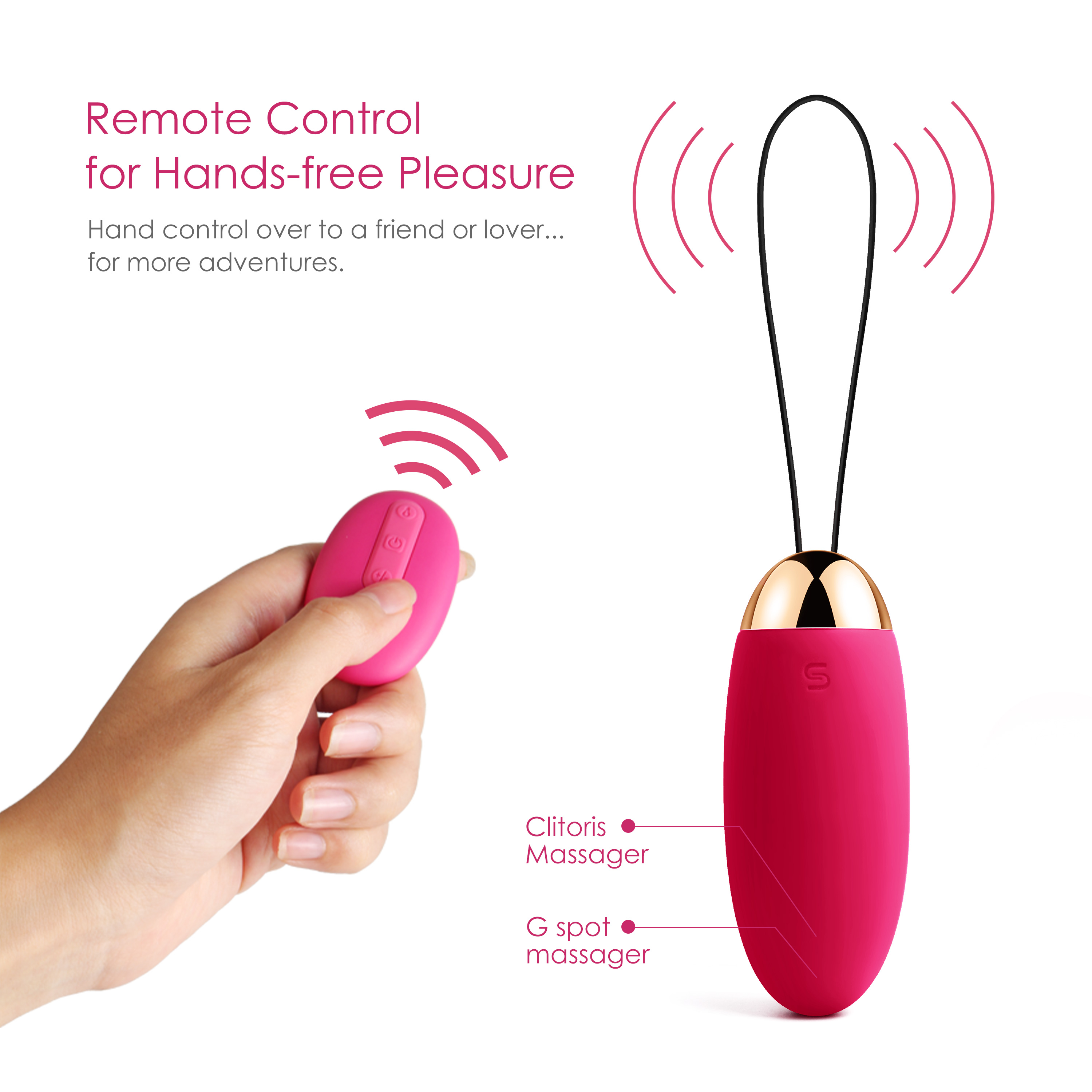 SVAKOM Elva Remote-Controlled Vibrator, Wearable Bullet Vibrator and Adult Sex Toys for Women - image 4 of 10