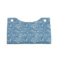 thumbnail image 4 of Kdxio Ocean on Striped Print Tissue Box Cover,Modern PU Leather Rectangular Tissue Box Holder for Bathroom Living Room Bedroom Office Desk Car Home, 4 of 9
