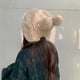thumbnail image 2 of Gorro De Invierno Para Mujer Forro De Algodón Cálido Gorros De Punto De Piel Sintética Gorro De Punto De Esquí Suave Y Lindo Para Damas Niñas,Beige JAMW Sencillez, 2 of 5
