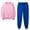 Pink, variant on Two Piece Sets Women Clothing Sweatsuit Fall Outfits Long Sleeve Sweatshirt Jogger Sweatpant Casual Fashion Matching Outfits Two Piece Set Lounge Set (Red,XL)