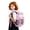 Pink, variant on Weebloom Large School Clear Backpack For Kids Boys Girls Waterproof Lightweight Transparent Design Visibility For School Daily Use Bookbag Middle High School College Black