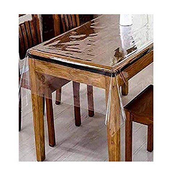 Golden Linens Clear Plastic Transparent Tablecloth Protector Water