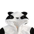 thumbnail image 4 of Kid Pyjama Robe à Capuche en Molleton Cardigan Robe de Bain, 4 of 6