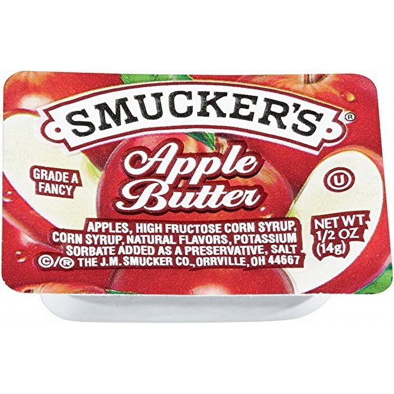 Smucker's Apple Butter, 200 Count - Walmart.com