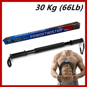 30Kg/ 66Lb Heavy Duty Power Twister Bar for Upper Body Arms Strength Training Spring Chest